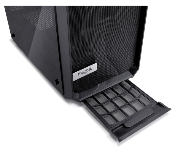 FRACTAL DESIGN Meshify C Blackout Tempered Glass 2.5'/3.5' - 378365 - zdjęcie 14